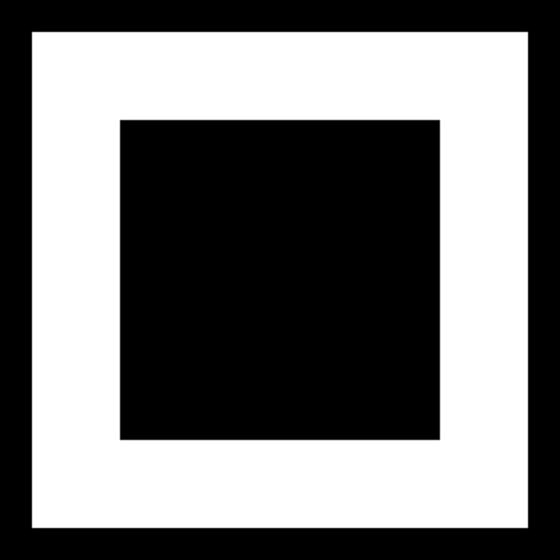 Center content layout interface symbol